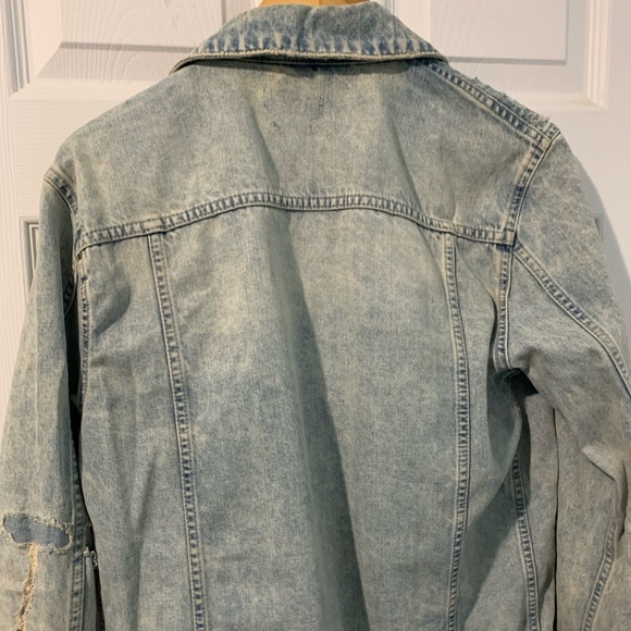 TOPMAN VINTAGE DENIM JACKET - Picture 2 of 2